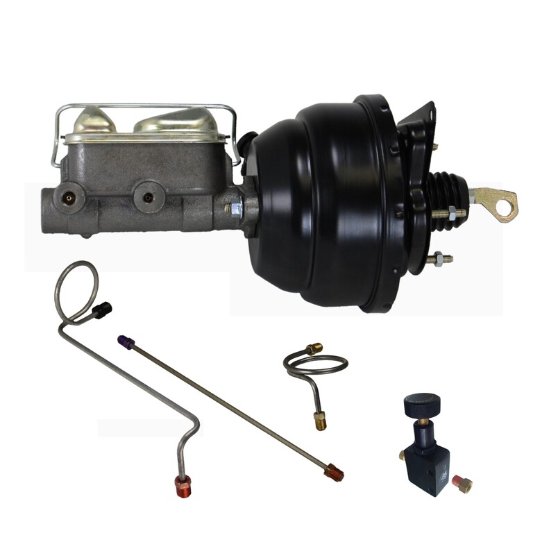 LEED Brakes Power Hydraulic Kit with pre-bent lines and adjustable valve